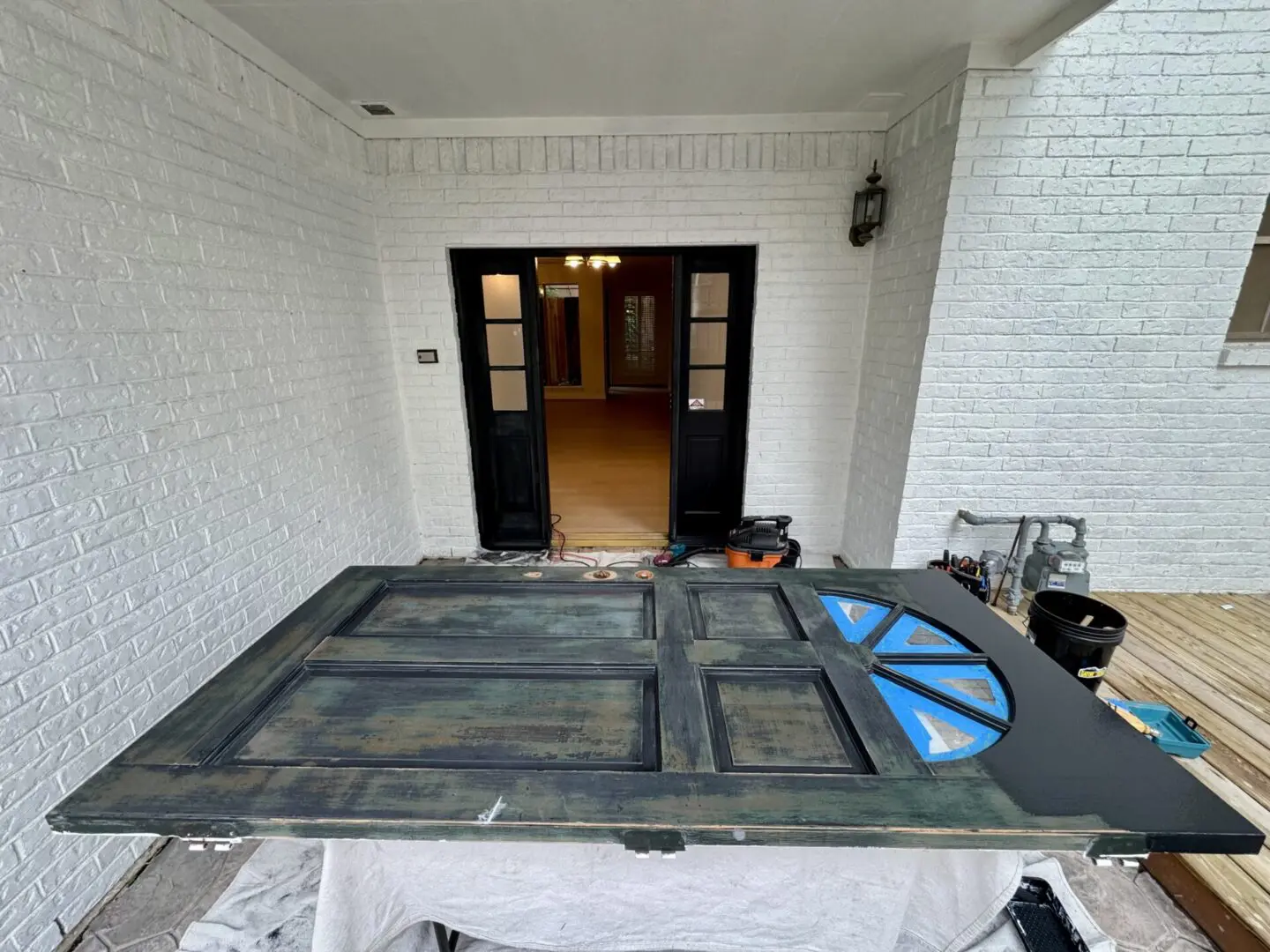 Tackling Your Homes To-Do List (The H-Town Handyman) a door in a room