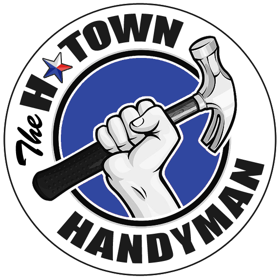 The logo for the h town handyman.